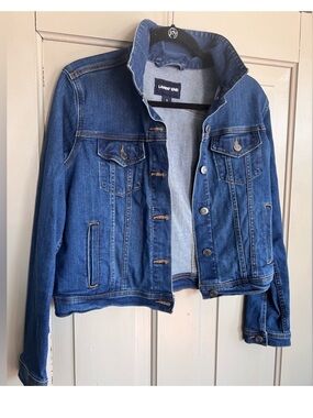 NWOT Lands' End Trucker Women's Denim Jacket
